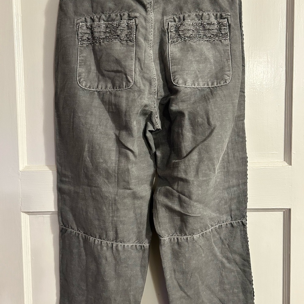 Sundance embroidered, cropped pants - Picture 2 of 3